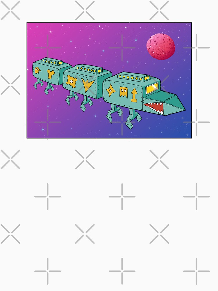 Cartoon Spaceship - Cargo Spacecraft by Sky-99