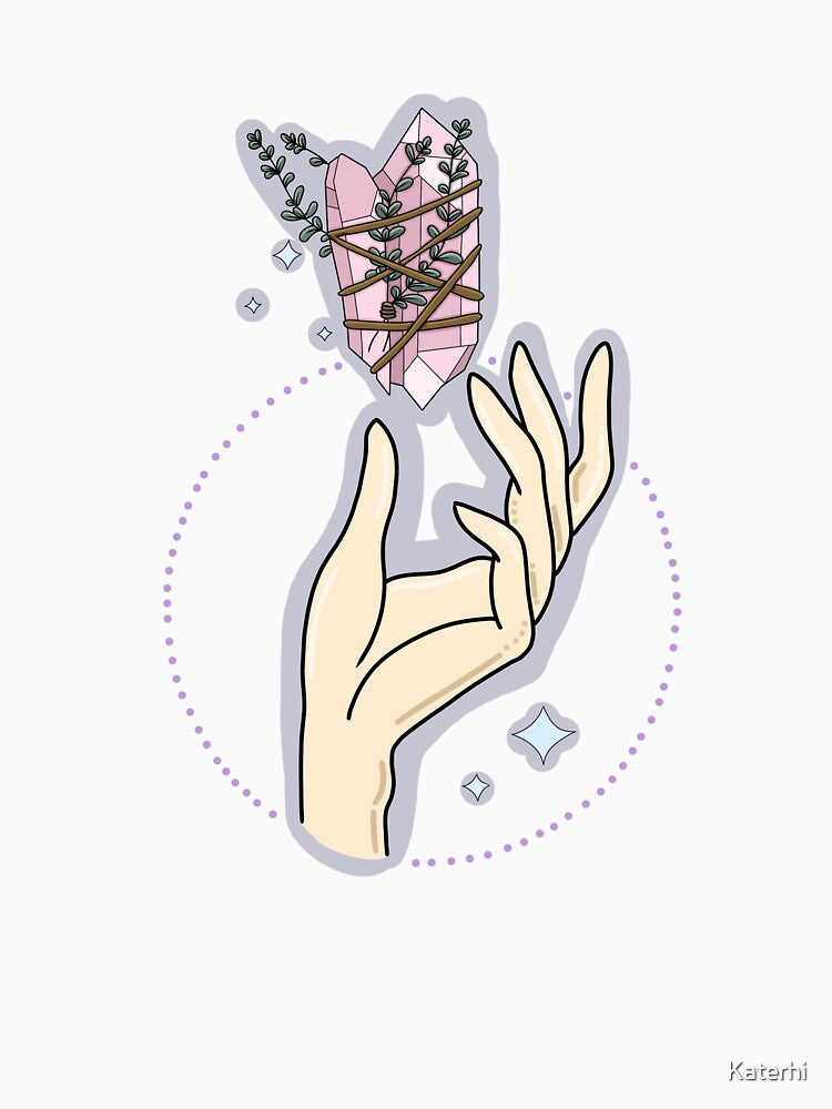 Healing crystal magick bundle by Katerhi T-Shirts, Hoodie, Sweatshirt | BlankRebels.com (Image 3)