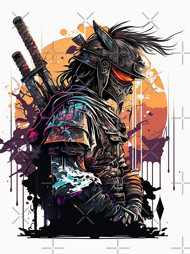Samurai cyberpunk by ffkj09 T-Shirts, Hoodie, Sweatshirt | BlankRebels.com (Image 3)