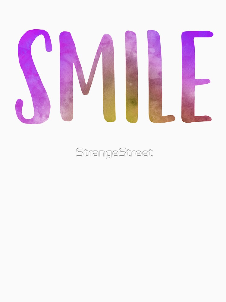 Smile | Motivation Mantra Yoga by StrangeStreet T-Shirts, Hoodie, Sweatshirt | BlankRebels.com (Image 3)