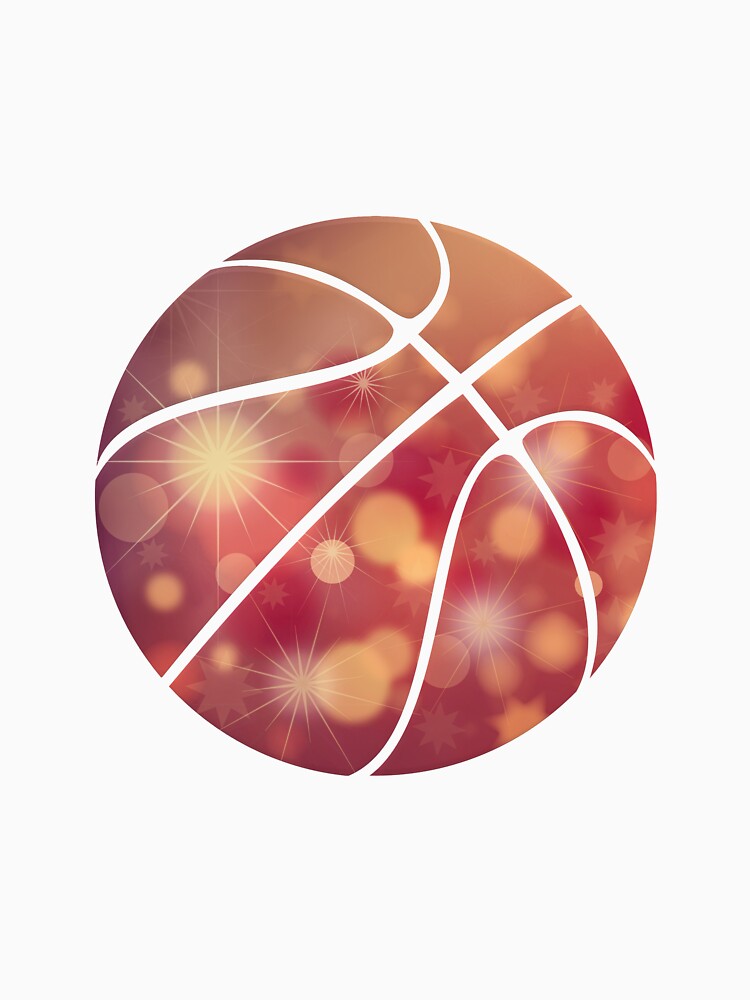 Abstract Basketball Design - Motivational Sports - Red Christmas Stars by Gaming x Sports T-Shirts, Hoodie,... (Image 3)