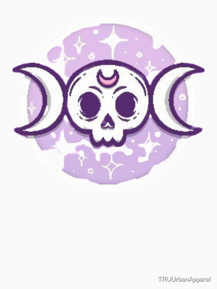 Kawaii Goth Moon Design by TRUUrbanApparel T-Shirts, Hoodie, Sweatshirt | BlankRebels.com (Image 3)