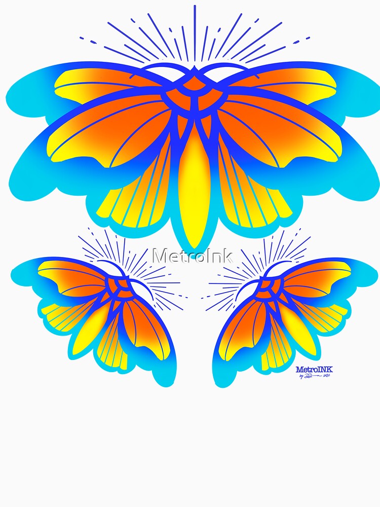 Butterfly by MetroInk T-Shirts, Hoodie, Sweatshirt | BlankRebels.com (Image 3)