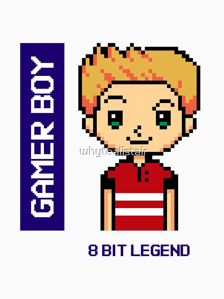 Gamer Boy - Retro 80s gaming design by whytealistair T-Shirts, Hoodie, Sweatshirt | BlankRebels.com (Image 3)