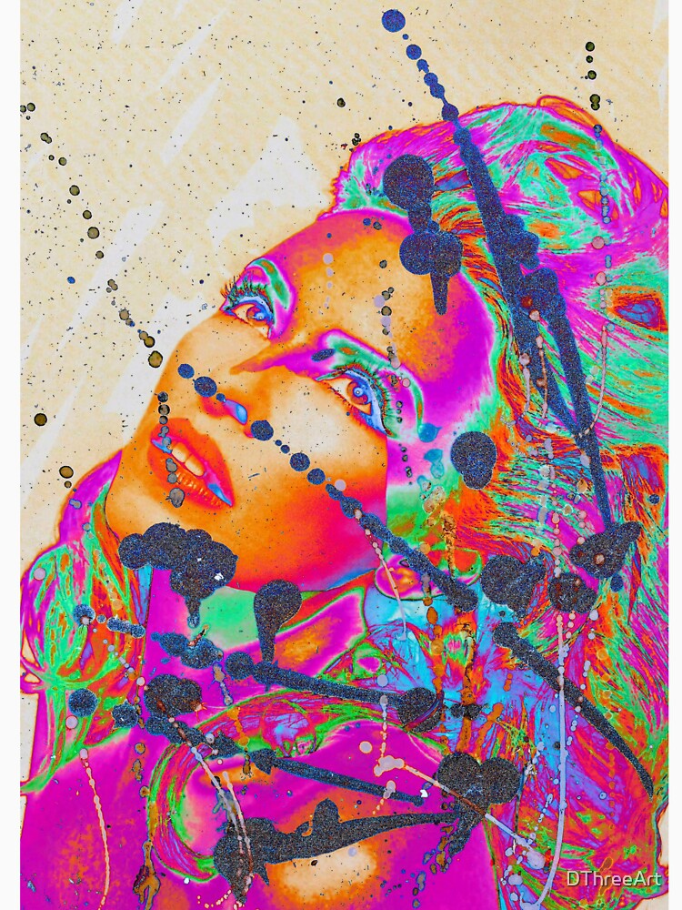 Kylie all art splatters by DThreeArt