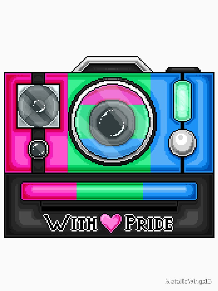 Poly Pride Pixel Camera T-Shirts, Hoodie, Sweatshirt