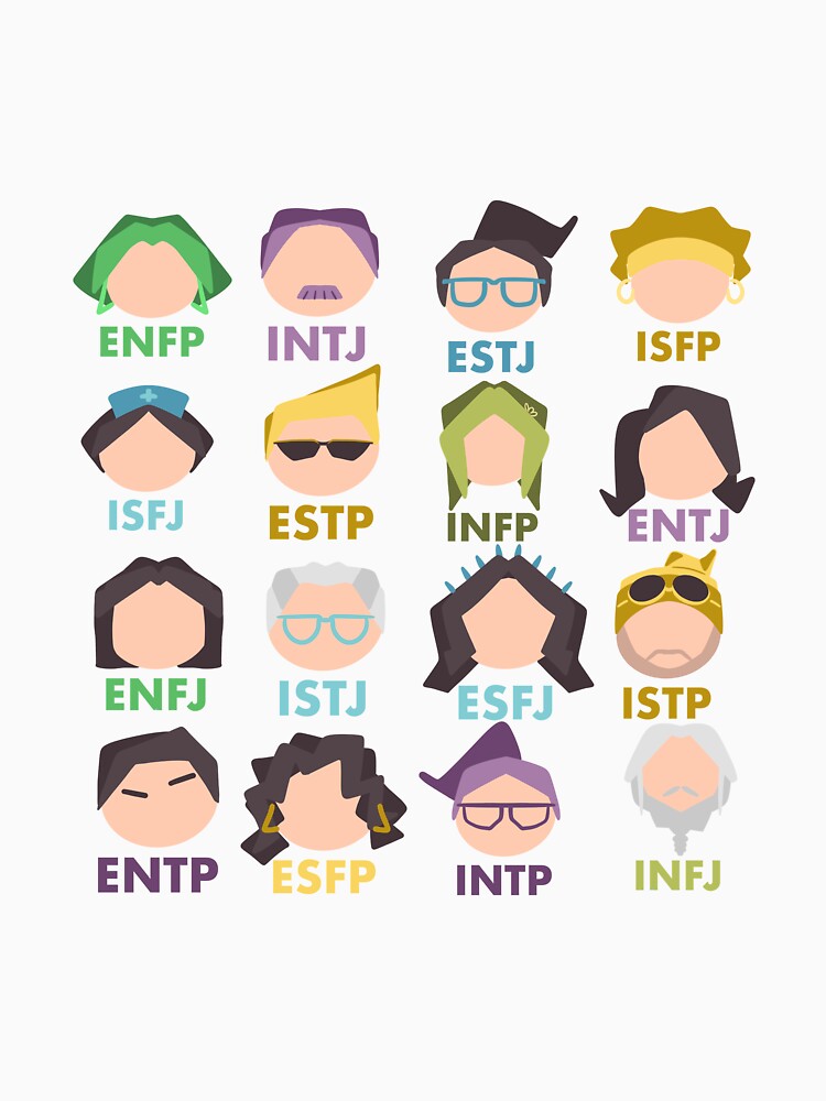 MBTI Personalities - FULL by shebrewsart