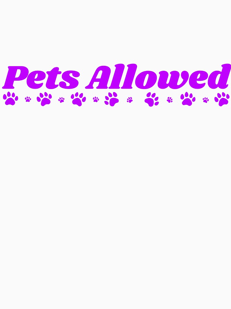 Pets Allowed –Pet Friendly Decal Cars Homes & Businesses Friendly Decal Studio T-Shirts, Hoodie, Sweatshirt
