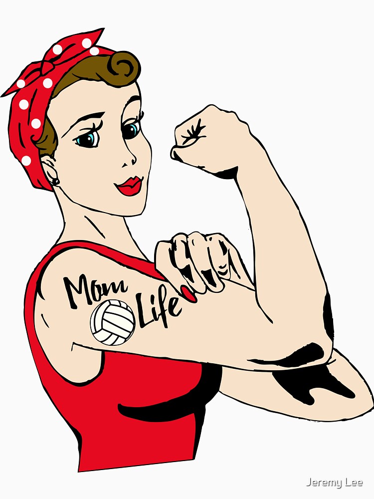 Mom Volleyball Life by Jeremy Lee T-Shirts, Hoodie, Sweatshirt | BlankRebels.com (Image 3)