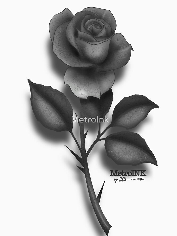 Rose Stone by MetroInk T-Shirts, Hoodie, Sweatshirt | BlankRebels.com (Image 3)