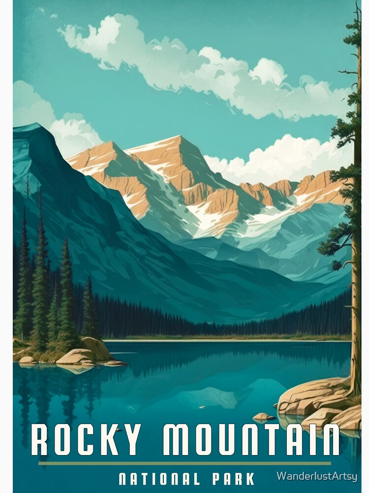 Rocky Mountain National Park by WanderlustArtsy T-Shirts, Hoodie, Sweatshirt | BlankRebels.com (Image 3)