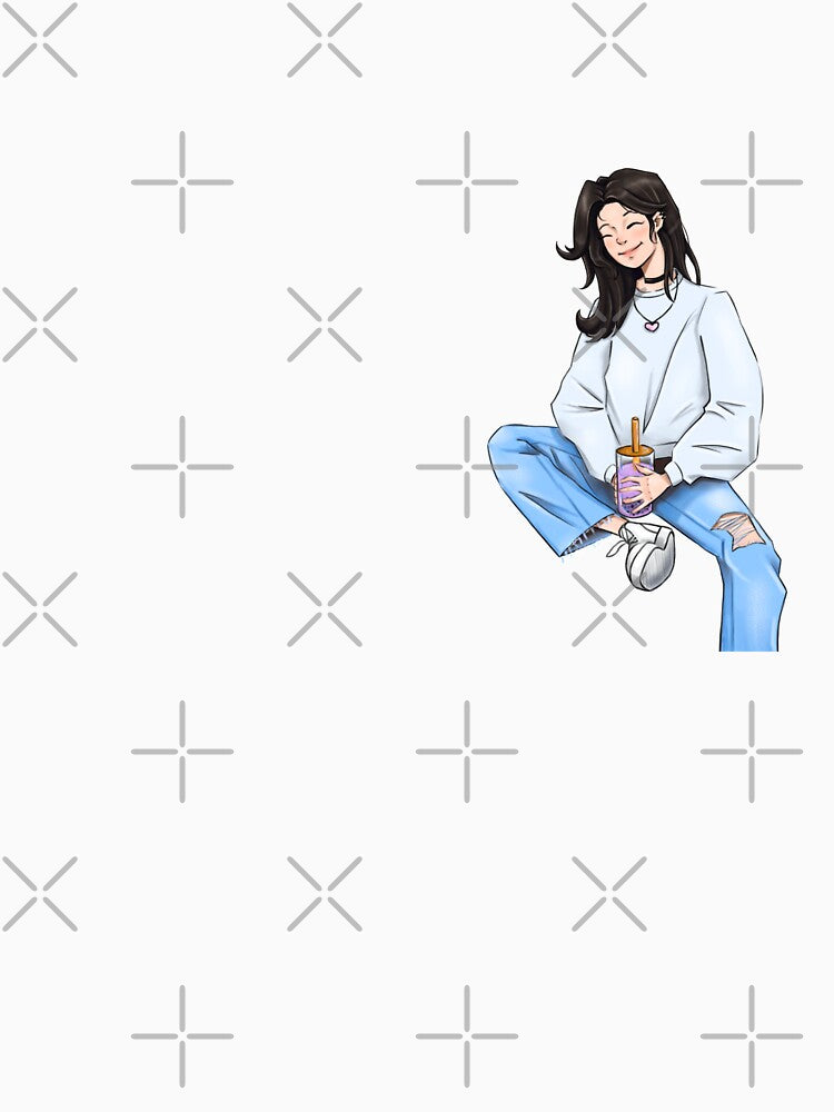 Bubble Tea Girl by RachScribbles T-Shirts, Hoodie, Sweatshirt | BlankRebels.com (Image 3)