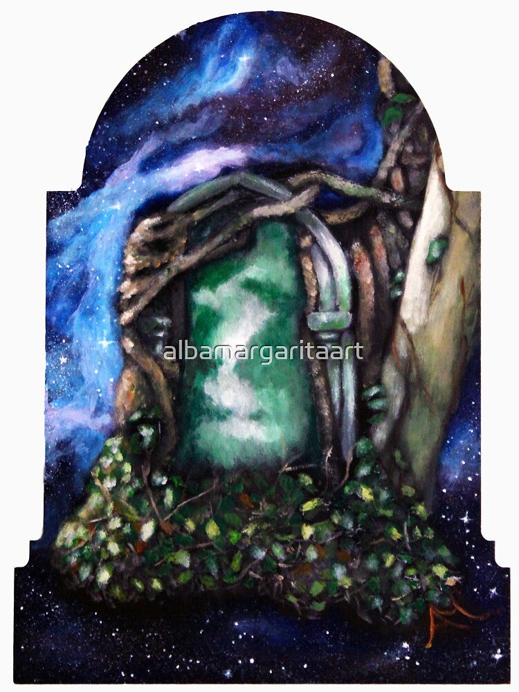 Cosmic Gravestone by albamargaritaart T-Shirts, Hoodie, Sweatshirt | BlankRebels.com (Image 3)