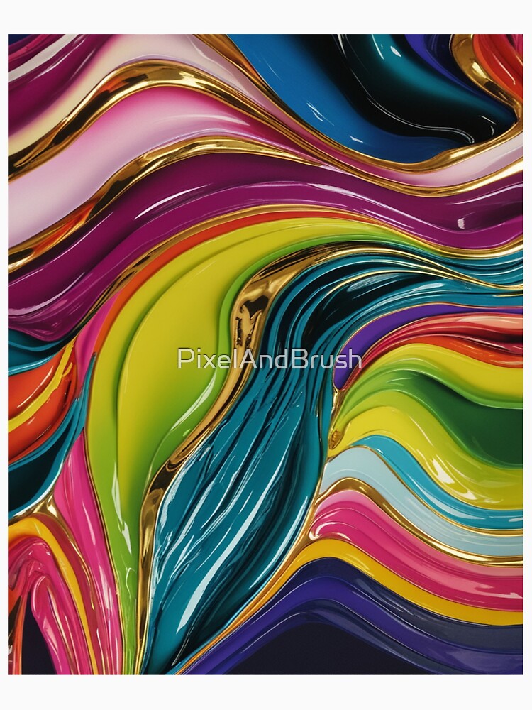 Symphony of colors by PixelAndBrush T-Shirts, Hoodie, Sweatshirt | BlankRebels.com (Image 3)