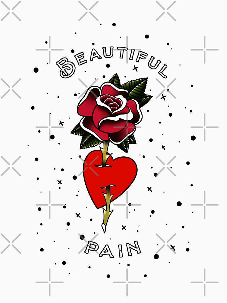 Beautiful pain by SoulArtLove T-Shirts, Hoodie, Sweatshirt | BlankRebels.com (Image 3)