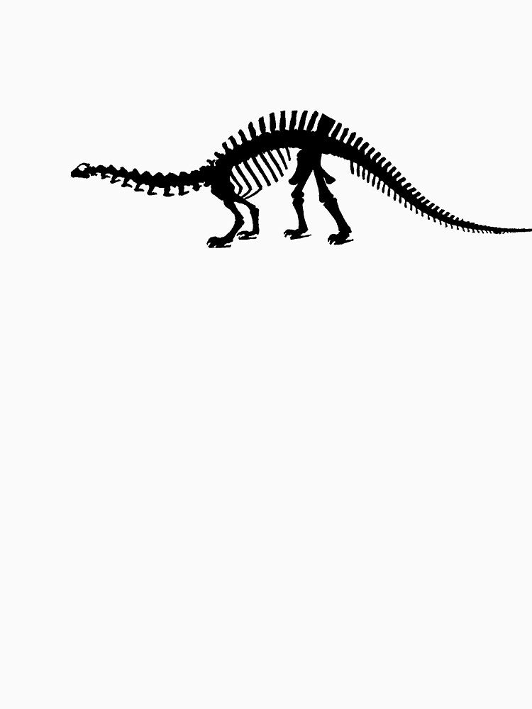 Brontosaurus skeleton by MordaxFurritus T-Shirts, Hoodie, Sweatshirt | BlankRebels.com (Image 3)