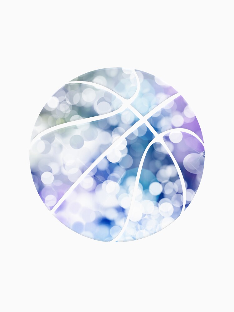 Abstract Basketball Design - Motivational Sports - Holiday Winter Watercolor by Gaming x Sports T-Shirts,... (Image 3)