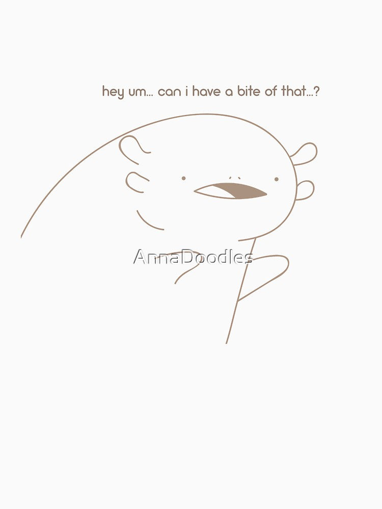hungry axolotl by AnnaDoodles T-Shirts, Hoodie, Sweatshirt | BlankRebels.com (Image 3)