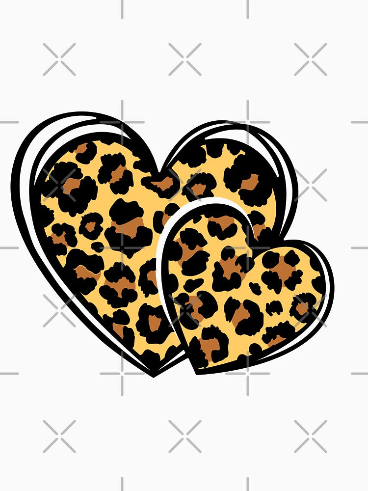 Twins leopard heart by sheelashop T-Shirts, Hoodie, Sweatshirt | BlankRebels.com (Image 3)