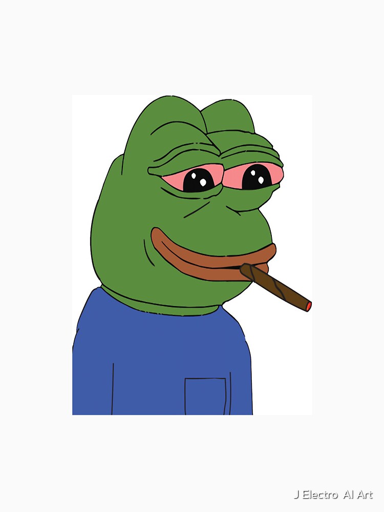 Pepe Meme Crypto Meme Coin Best Seller by J Electro  AI Art T-Shirts, Hoodie, Sweatshirt | BlankRebels.com (Image 3)