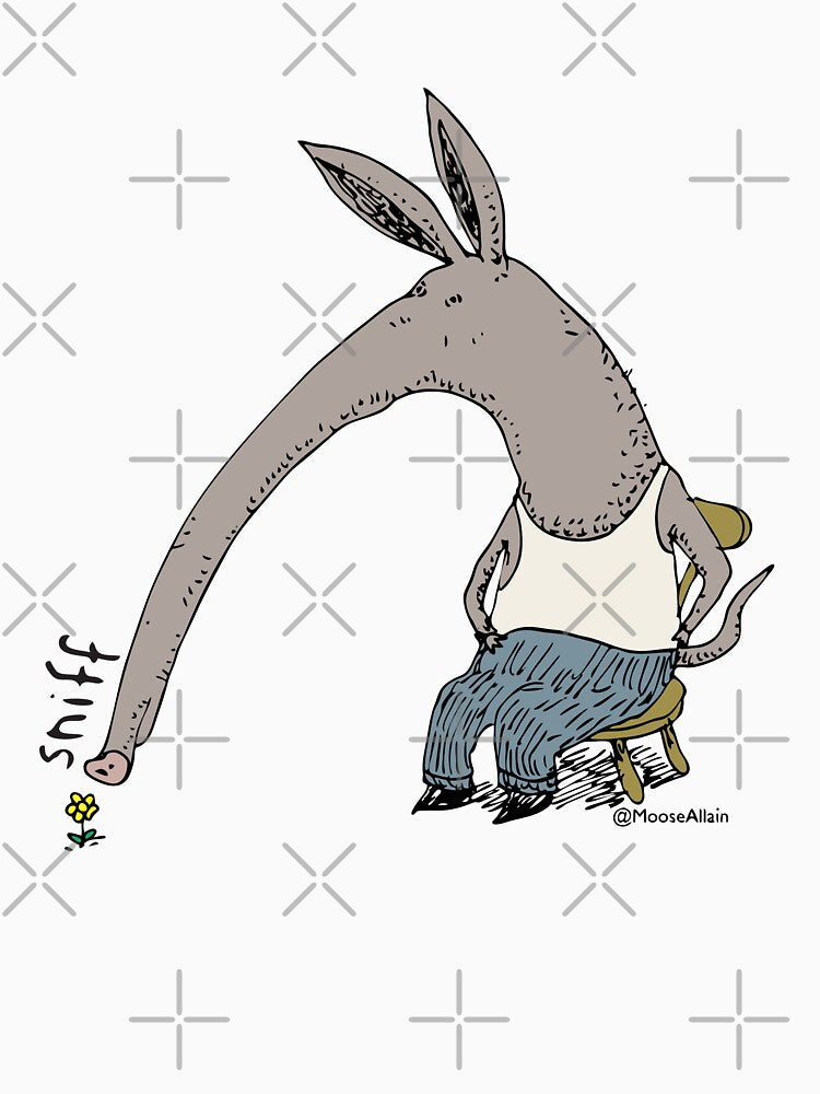Aardvark Sniff by worldofmoose