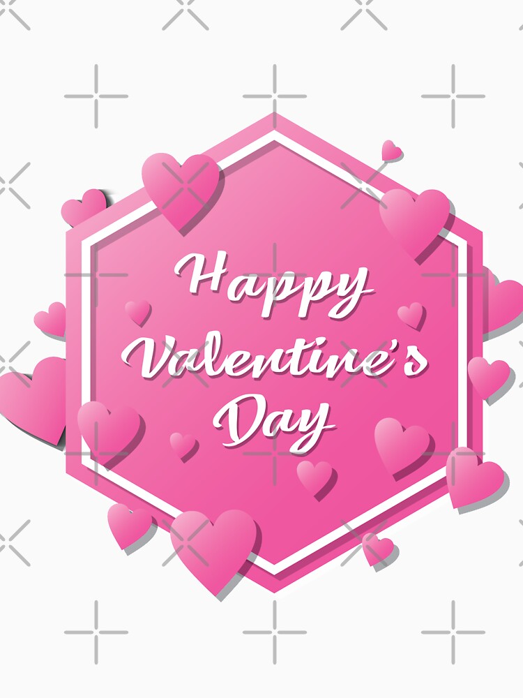 Happy Valentine's Day by fatrin99 T-Shirts, Hoodie, Sweatshirt | BlankRebels.com (Image 3)