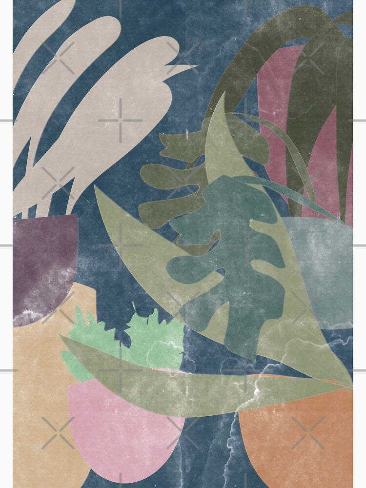 Dark boho plants, watercolor design by marina ralston T-Shirts, Hoodie, Sweatshirt | BlankRebels.com (Image 3)