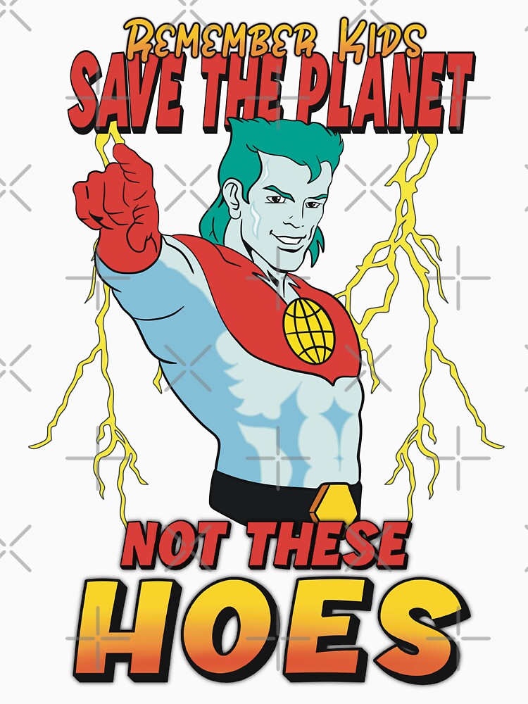 Captain save the planet by Triggered90s T-Shirts, Hoodie, Sweatshirt | BlankRebels.com (Image 3)