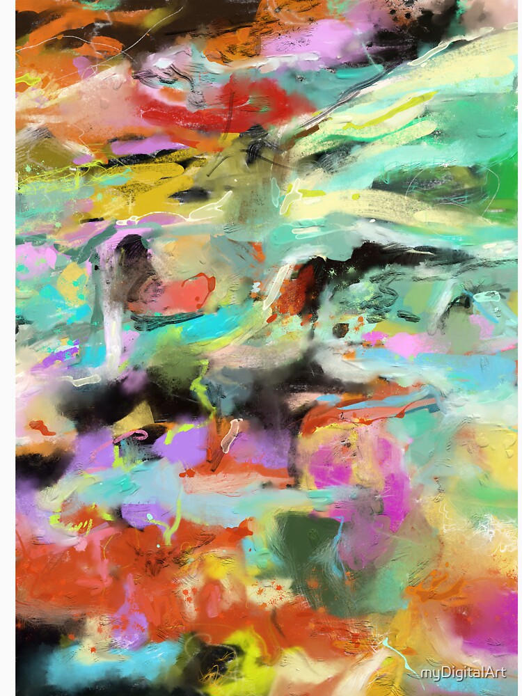 Abstract Art Contemporary Art 205 by myDigitalArt T-Shirts, Hoodie, Sweatshirt | BlankRebels.com (Image 3)