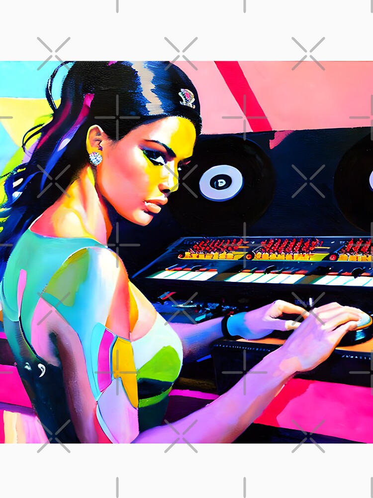 DJ - The Soundtrack of Her Life by ElLocoMus T-Shirts, Hoodie, Sweatshirt | BlankRebels.com (Image 3)