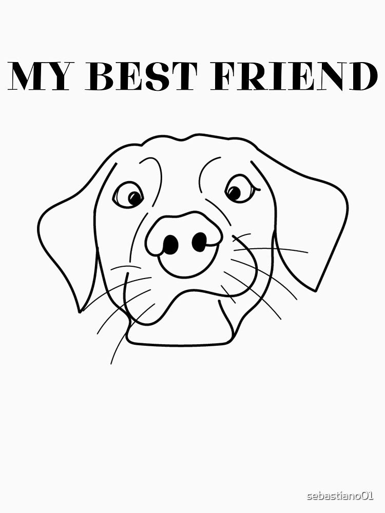 My best friend by sebastiano01 T-Shirts, Hoodie, Sweatshirt | BlankRebels.com (Image 3)