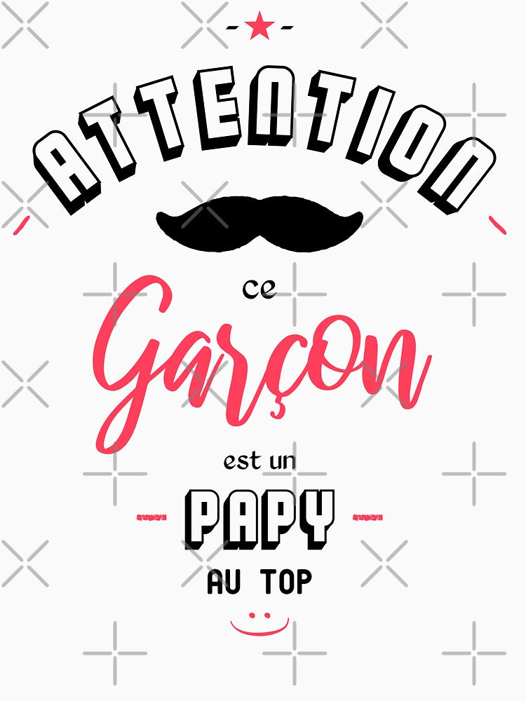Attention this boy is a grandpa at the top by lepetitcalamar T-Shirts, Hoodie, Sweatshirt | BlankRebels.com (Image 3)