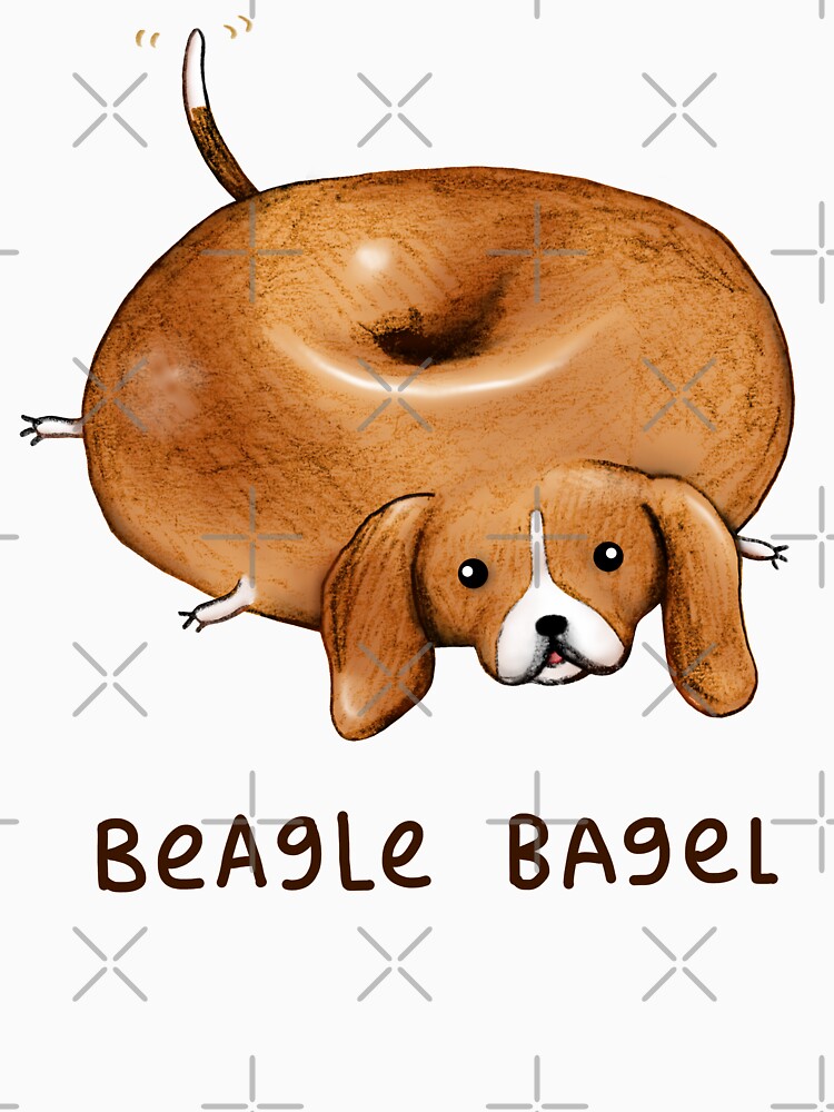 Beagle Bagel by SophieCorrigan T-Shirts, Hoodie, Sweatshirt | BlankRebels.com (Image 3)