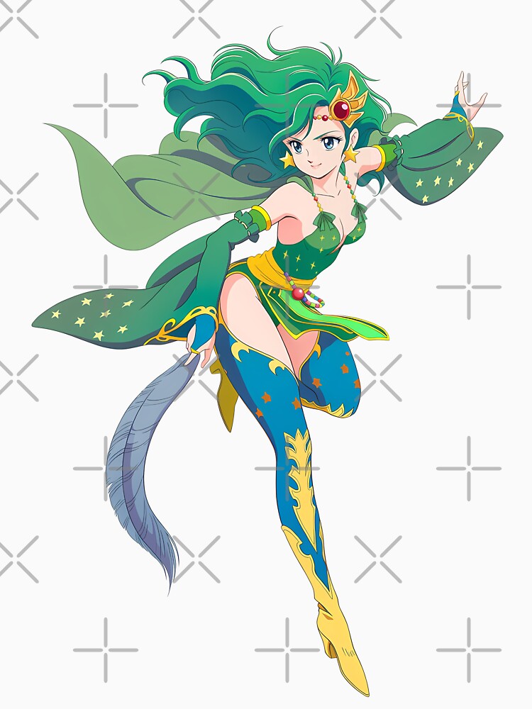 Final Fantasy IV - 1980s-Inspired Adult Rydia by nyanjutsu T-Shirts, Hoodie, Sweatshirt | BlankRebels.com (Image 3)