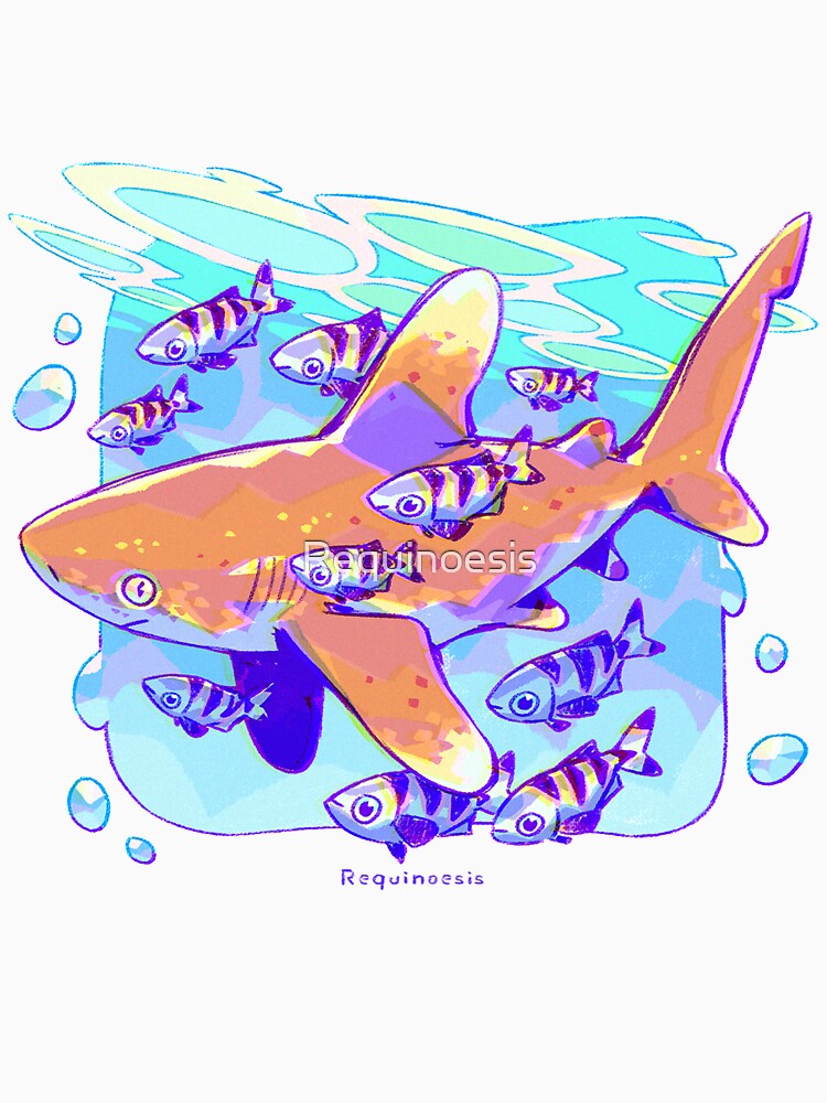 Oceanic Whitetip Anatomy by Requinoesis T-Shirts, Hoodie, Sweatshirt | BlankRebels.com (Image 3)