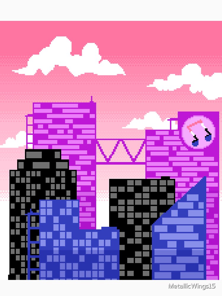 Pixel Genderfluid Pride City by MetallicWings15 T-Shirts, Hoodie, Sweatshirt | BlankRebels.com (Image 3)