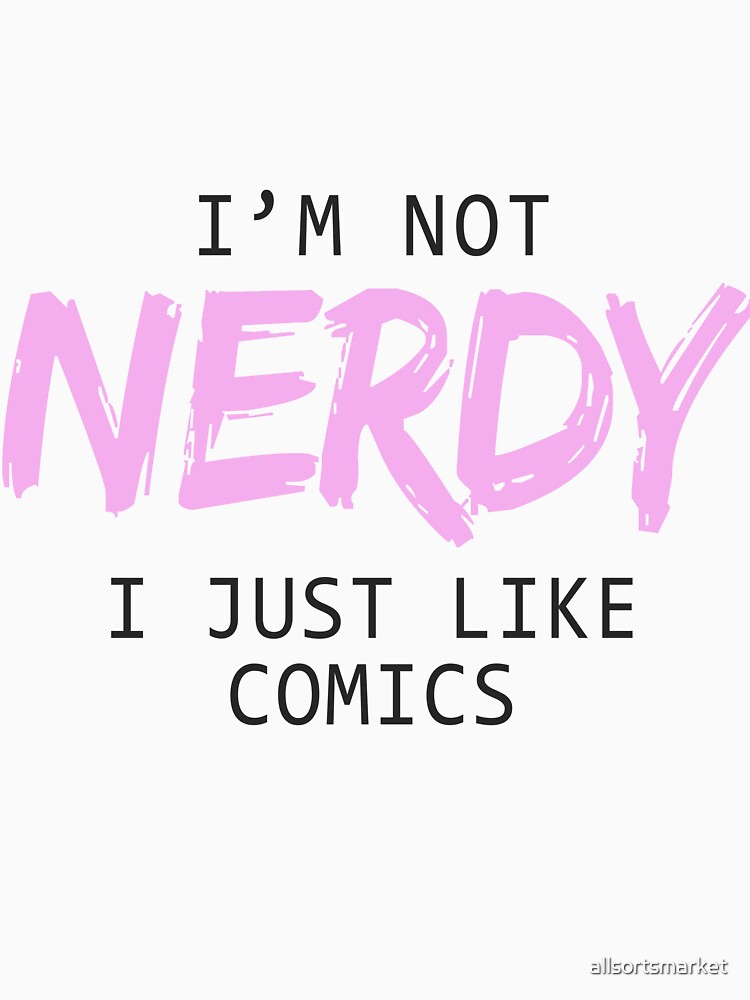 I'm Not Nerdy I Just Like Cosplay T-Shirts & Hoodies by allsortsmarket Sweatshirt | BlankRebels.com (Image 3)