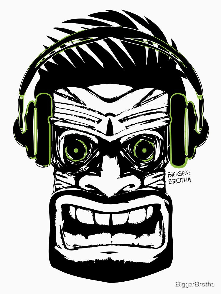 Tiki DJ by BiggerBrotha T-Shirts, Hoodie, Sweatshirt | BlankRebels.com (Image 3)