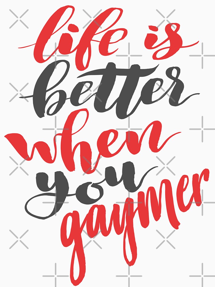 Life Is Better When You Gaymer Words Gamer Use Gay Gamer by ProjectX23 T-Shirts, Hoodie, Sweatshirt (Image 3)