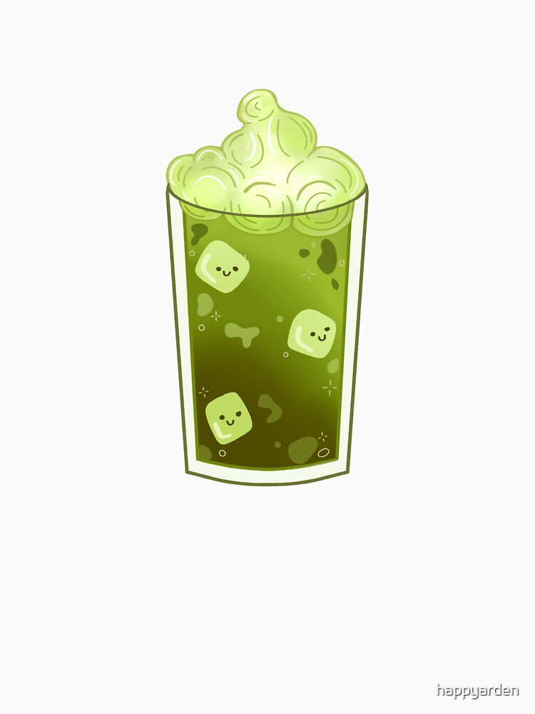 Matcha Latte Cute by happyarden T-Shirts, Hoodie, Sweatshirt | BlankRebels.com (Image 3)