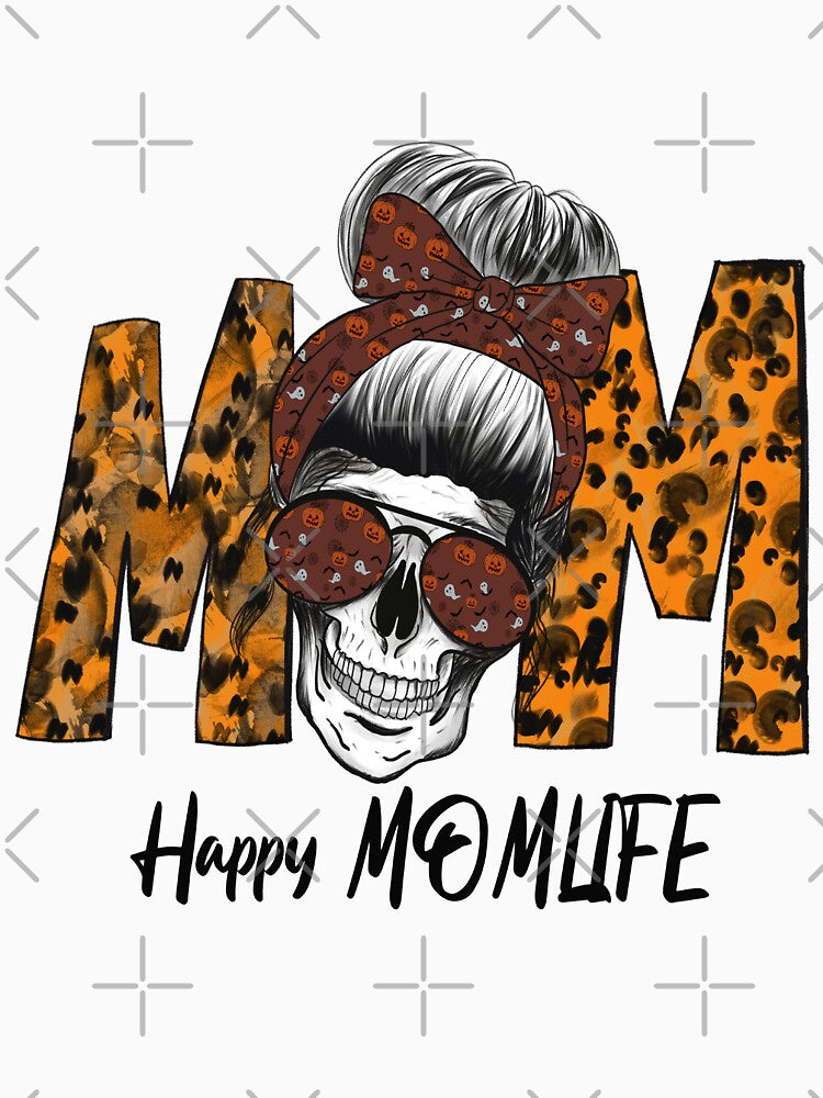 happy mom life by AJB ⭐⭐⭐⭐⭐✔️ T-Shirts, Hoodie, Sweatshirt | BlankRebels.com (Image 3)