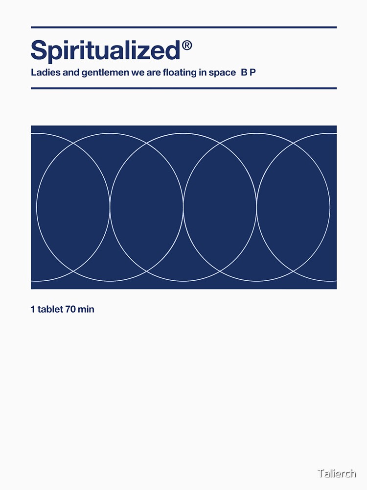 Spiritualized - Ladies and Gentlemen We Are Floating in Space by Talierch T-Shirts, Hoodie, Sweatshirt (Image 3)