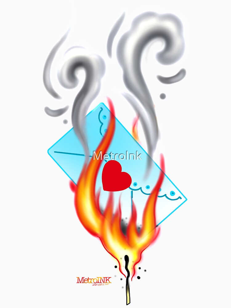 Up In Flames by MetroInk T-Shirts, Hoodie, Sweatshirt | BlankRebels.com (Image 3)