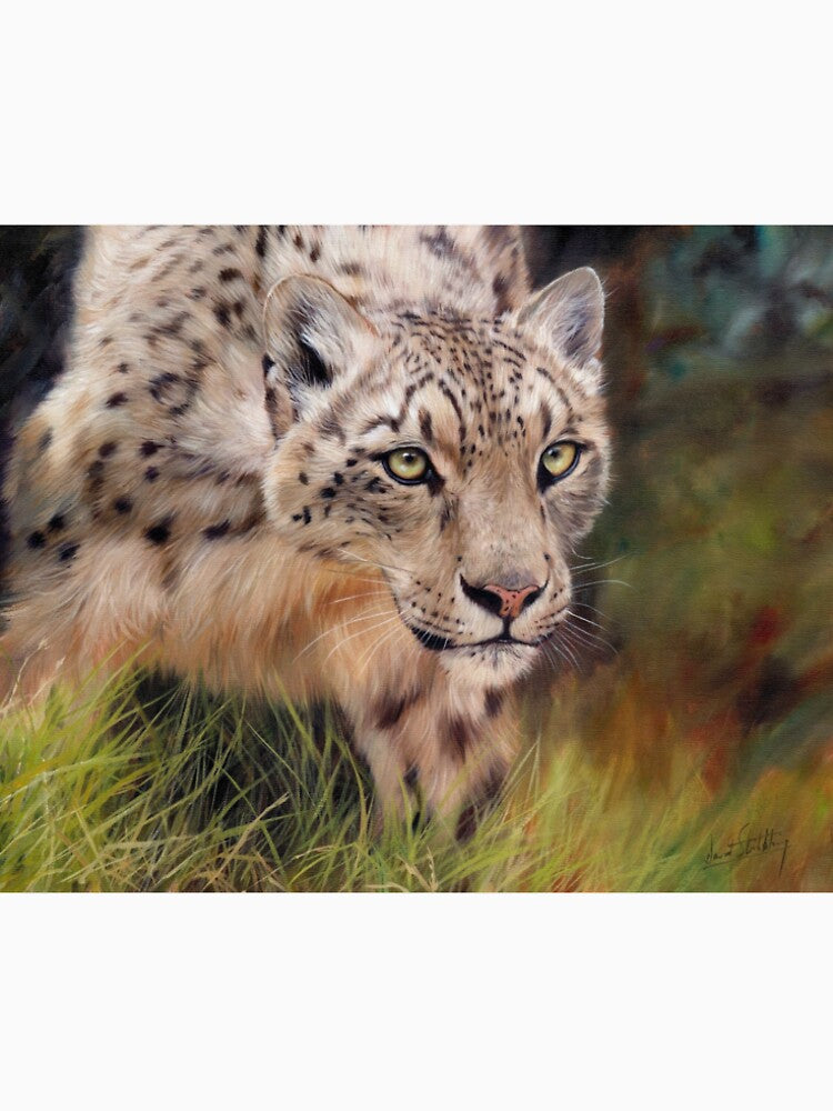 Snow Leopard by David Stribbling T-Shirts, Hoodie, Sweatshirt | BlankRebels.com (Image 2)