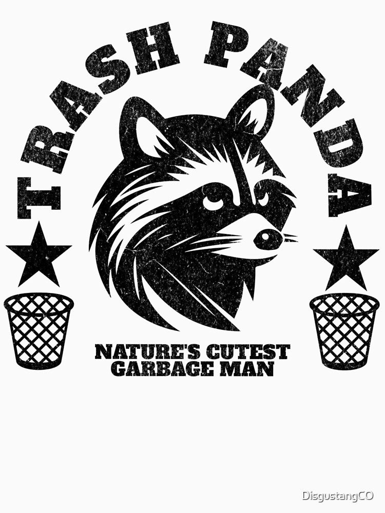 Raccoon trash panda ironic college seal parody by DisgustangCO T-Shirts, Hoodie, Sweatshirt | BlankRebels.com (Image 3)