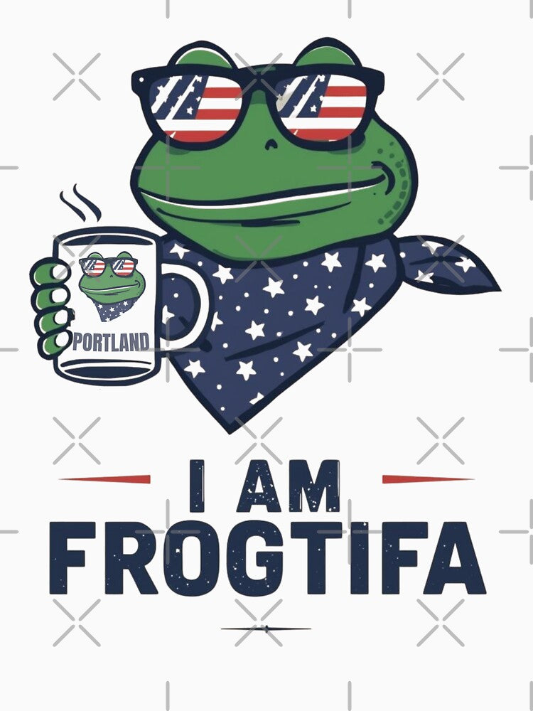I Am Frogtifa Portland Frog Meme Vibes by ArtPrestigeShop T-Shirts, Hoodie, Sweatshirt | BlankRebels.com (Image 3)