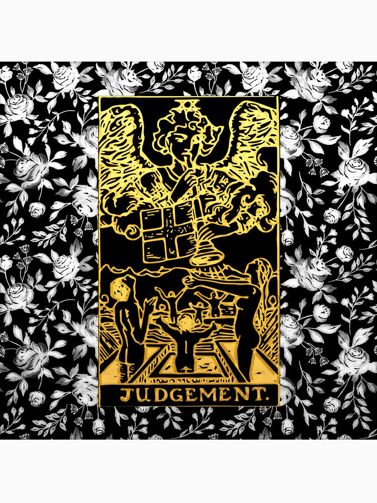 Floral Tarot Print - Judgement by Annalee Beer T-Shirts, Hoodie, Sweatshirt | BlankRebels.com (Image 3)