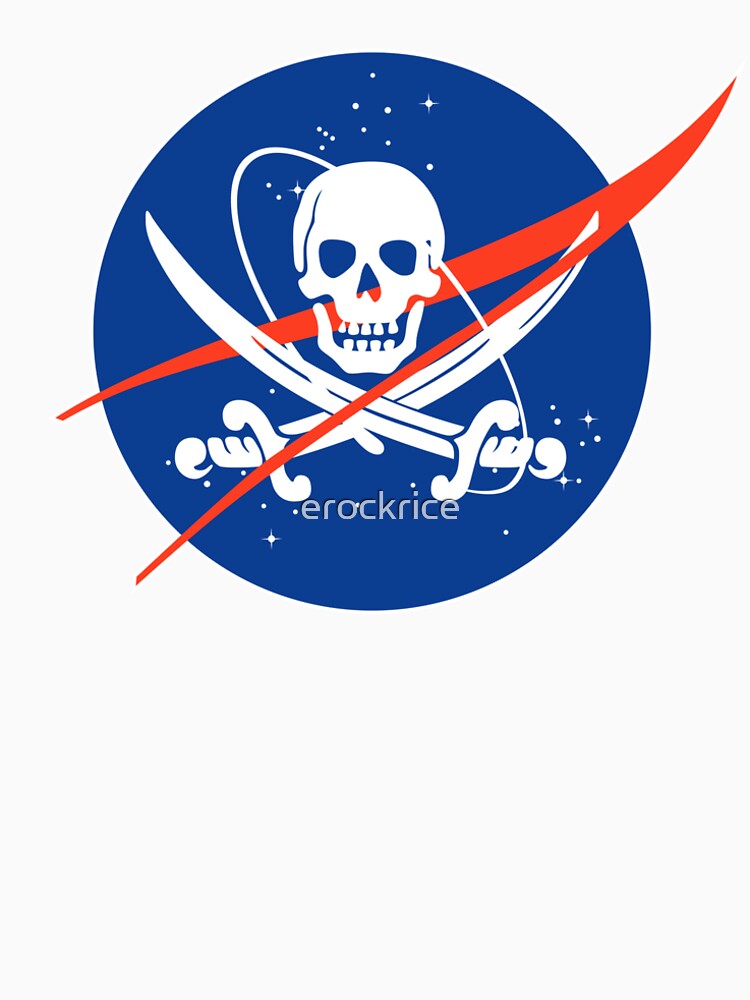 Space Pirate by erockrice T-Shirts, Hoodie, Sweatshirt | BlankRebels.com (Image 2)