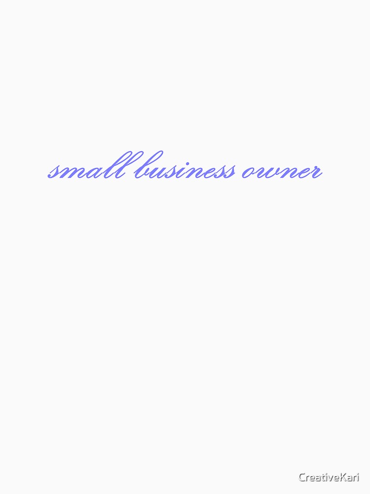 small business owner - purple by CreativeKari T-Shirts, Hoodie, Sweatshirt | BlankRebels.com (Image 3)