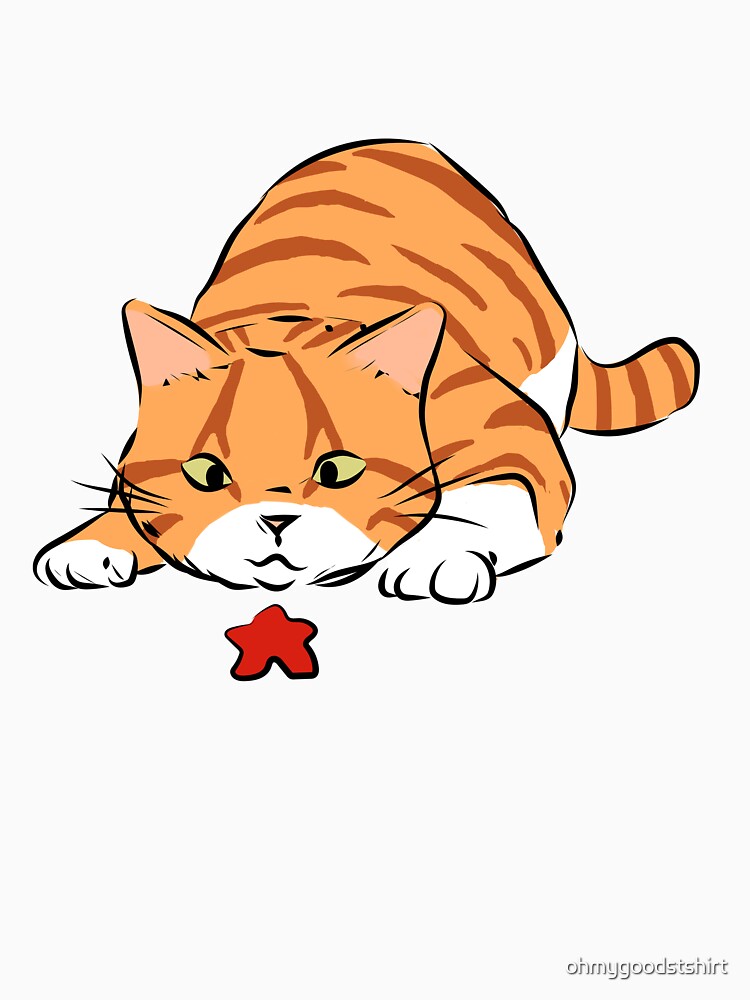 Cat Vs Meeple by ohmygoodstshirt T-Shirts, Hoodie, Sweatshirt | BlankRebels.com (Image 3)